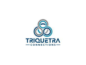 Triquetra Connections logo design by pakderisher