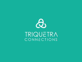 Triquetra Connections logo design by YONK