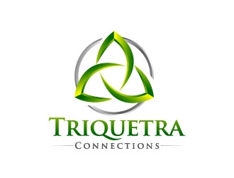 Triquetra Connections logo design by J0s3Ph