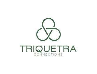 Triquetra Connections logo design by sanworks