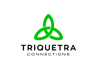 Triquetra Connections logo design by PRN123