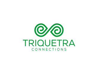 Triquetra Connections logo design by kopipanas