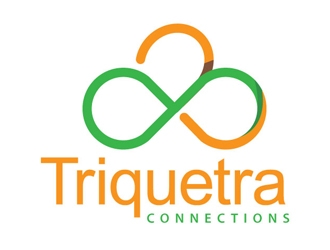 Triquetra Connections logo design by shere