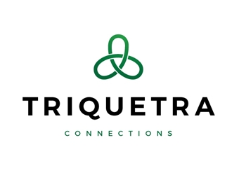 Triquetra Connections logo design by shere