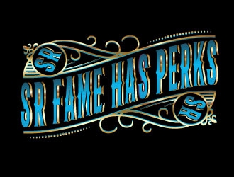 SR Fame Has Perks logo design by AYATA