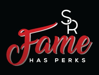 SR Fame Has Perks logo design by Suvendu