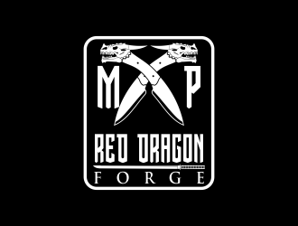 Red Dragon Forge logo design by beejo