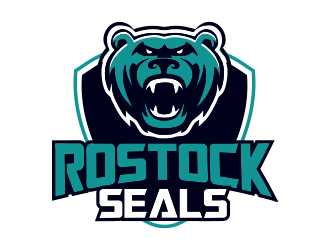 Rostock Seals logo design by JessicaLopes