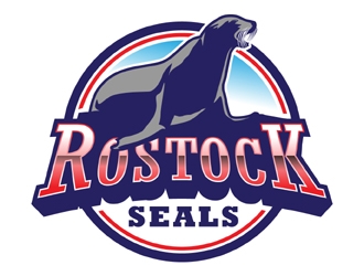 Rostock Seals logo design by MAXR