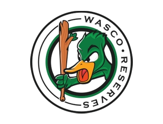 Wasco Reserves logo design by Eliben