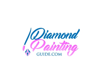 DiamondPaintingGuide.com logo design by samuraiXcreations