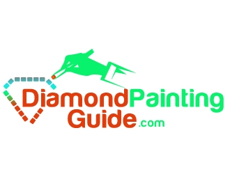DiamondPaintingGuide.com logo design by PMG