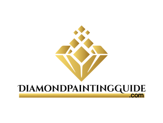 DiamondPaintingGuide.com logo design by JessicaLopes
