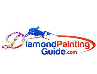 DiamondPaintingGuide.com logo design by PMG