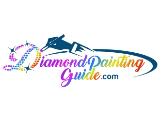 DiamondPaintingGuide.com logo design by PMG