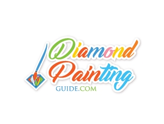 DiamondPaintingGuide.com logo design by samuraiXcreations
