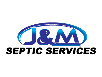 J & M Septic Services logo design by riezra