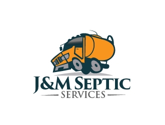J & M Septic Services logo design by art-design