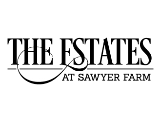 The Estates at Sawyer Farm logo design by jaize