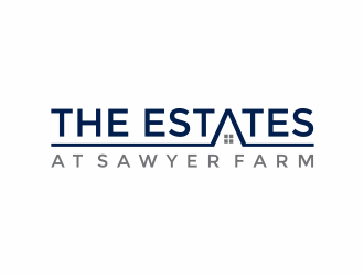 The Estates at Sawyer Farm logo design by mutafailan