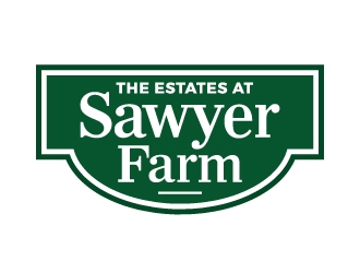 The Estates at Sawyer Farm logo design by ORPiXELSTUDIOS