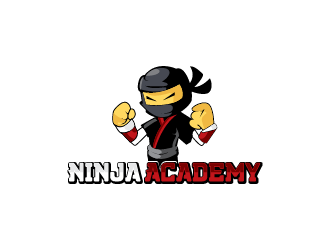 Extreme Cheer and Tumble - Ninja Academy logo design by Donadell