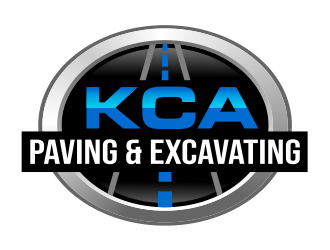 KCA Paving & Excavating logo design by cintoko