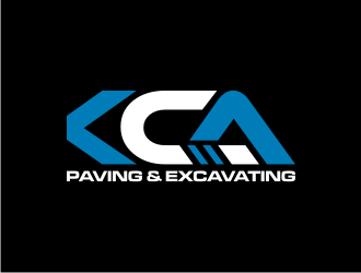 KCA Paving & Excavating logo design by rief