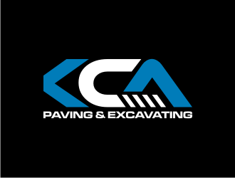 KCA Paving & Excavating logo design by rief