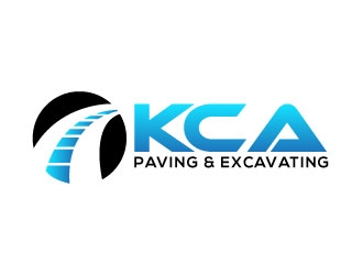 KCA Paving & Excavating logo design by karjen