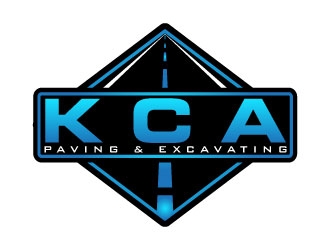 KCA Paving & Excavating logo design by karjen