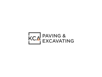KCA Paving & Excavating logo design by blessings