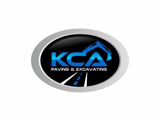 KCA Paving & Excavating logo design by 48art