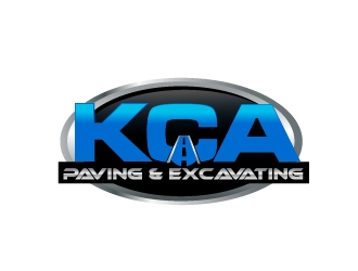 KCA Paving & Excavating logo design by art-design