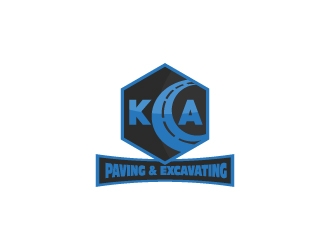 KCA Paving & Excavating logo design by Suvendu