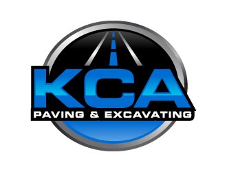 KCA Paving & Excavating logo design by J0s3Ph