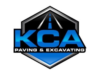 KCA Paving & Excavating logo design by J0s3Ph