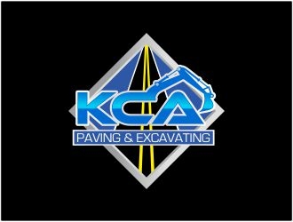 KCA Paving & Excavating logo design by 48art