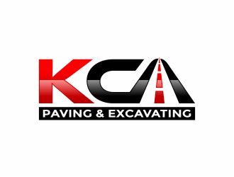KCA Paving & Excavating logo design by mutafailan