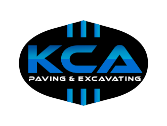 KCA Paving & Excavating logo design by JessicaLopes
