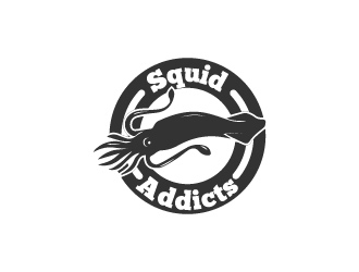 Squid Addicts logo design by kasperdz