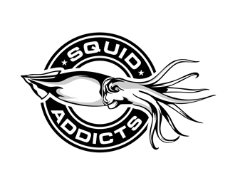 Squid Addicts logo design by DreamLogoDesign