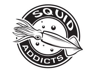 Squid Addicts logo design by DreamLogoDesign