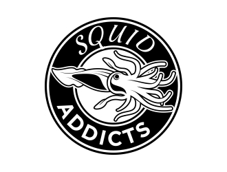 Squid Addicts logo design by CreativeKiller