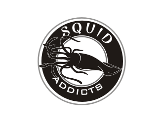 Squid Addicts logo design by Adundas