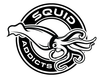Squid Addicts logo design by daywalker