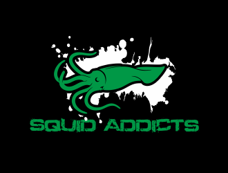 Squid Addicts logo design by serprimero
