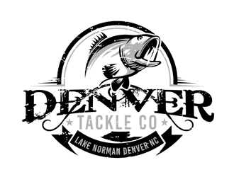 Denver Tackle Co. logo design by DreamLogoDesign
