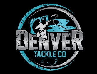 Denver Tackle Co. logo design by Upoops