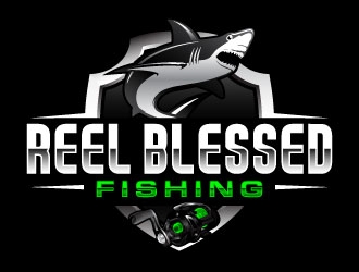 Reel Blessed Fishing logo design by daywalker